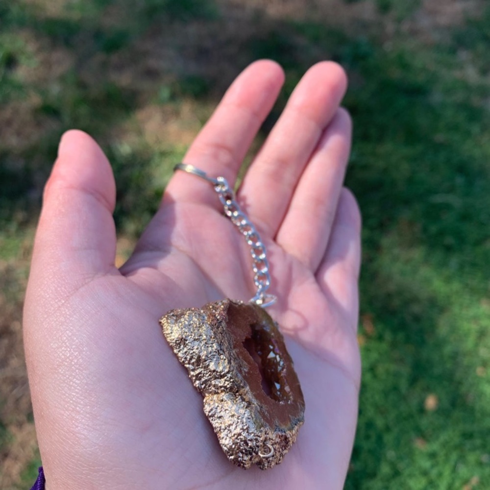 Geode keychain - Picture 3 of 3